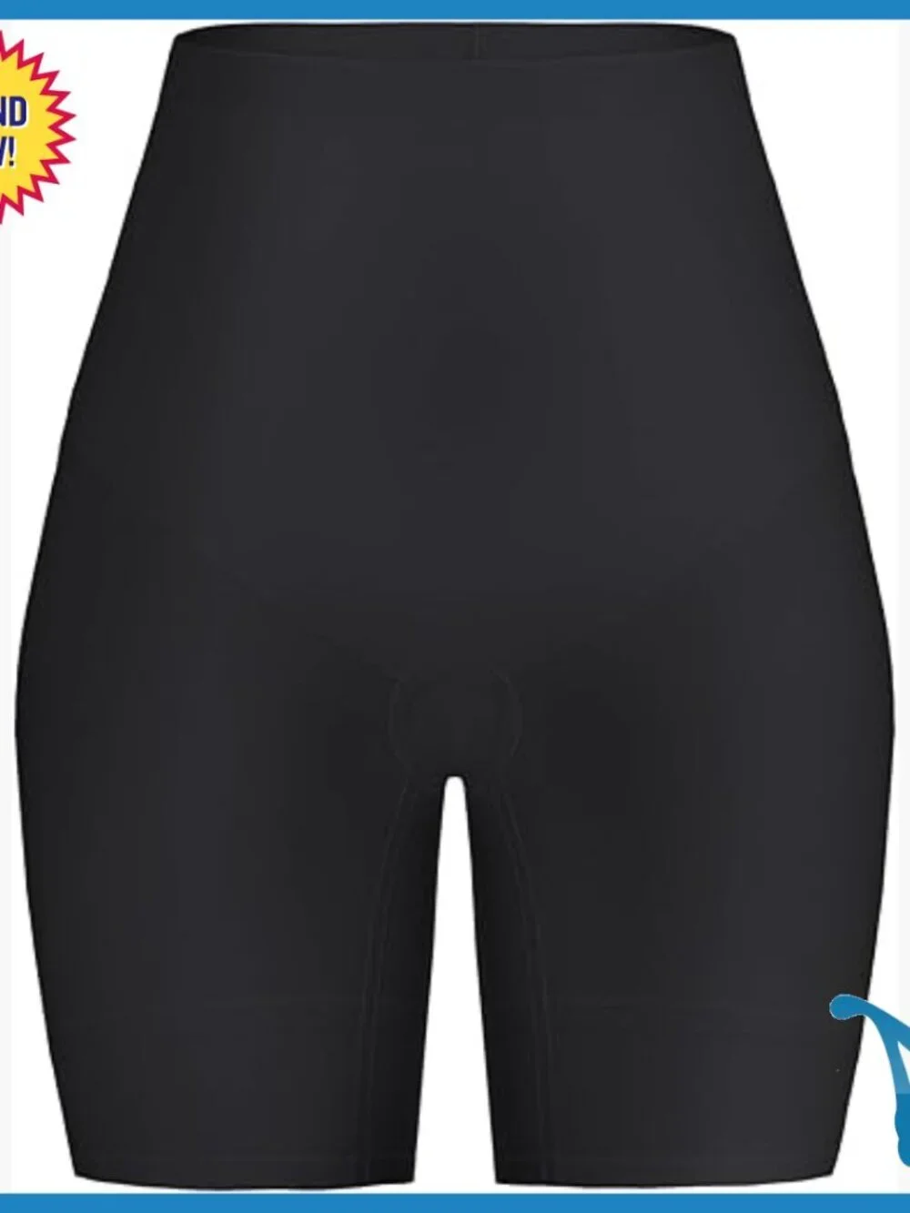High Rise Leakproof Shapewear Shorts Large Moderate Flow Absorbs 4 Tampons